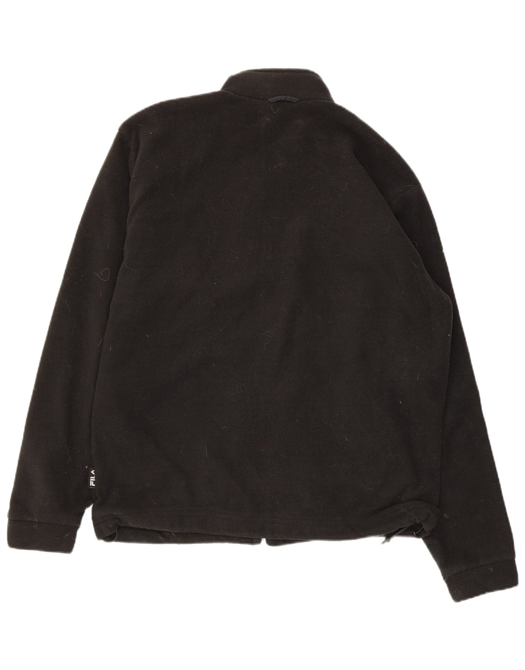 FILA Chaqueta polar para hombre UK 40 Large Poliéster negro