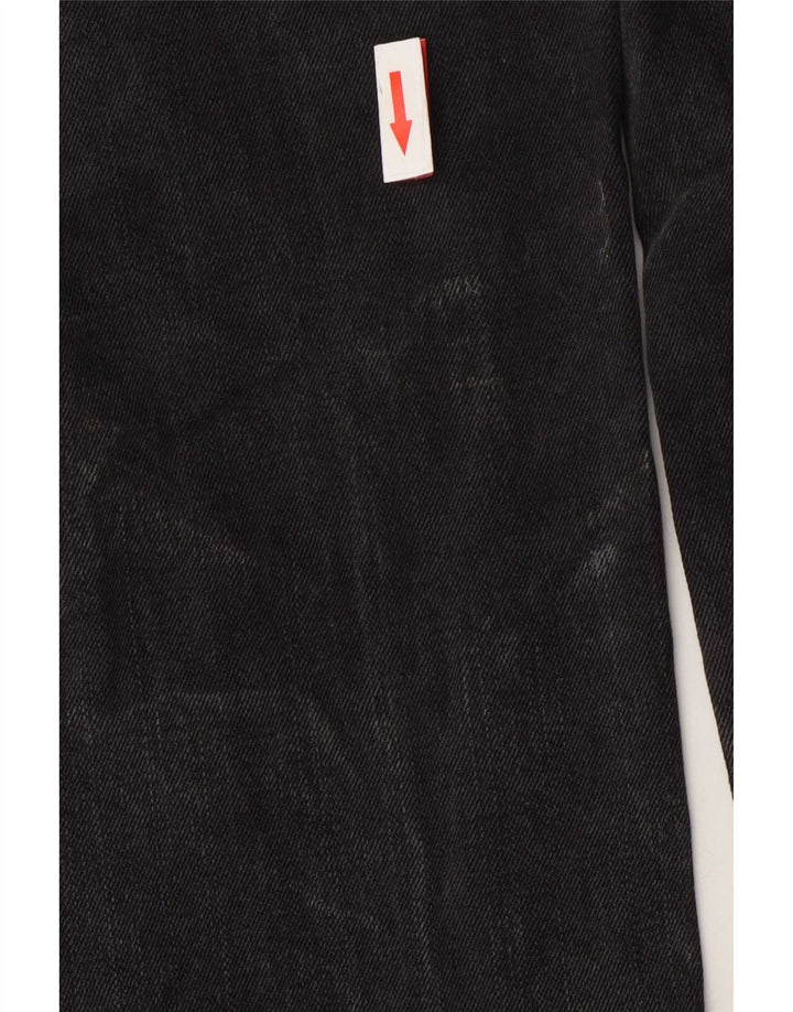 Chaps Jeans rectos para mujer US 6 mediano W30 L30 algodón gris