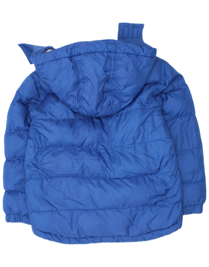 Timberland Chaqueta Acolchada Con Capucha Niño 7-8 Años Azul Poliéster