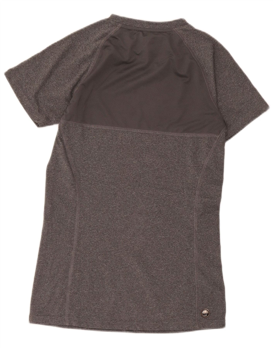 Ellesse Camiseta gráfica para mujer Top UK 10 Small Gris Poliéster