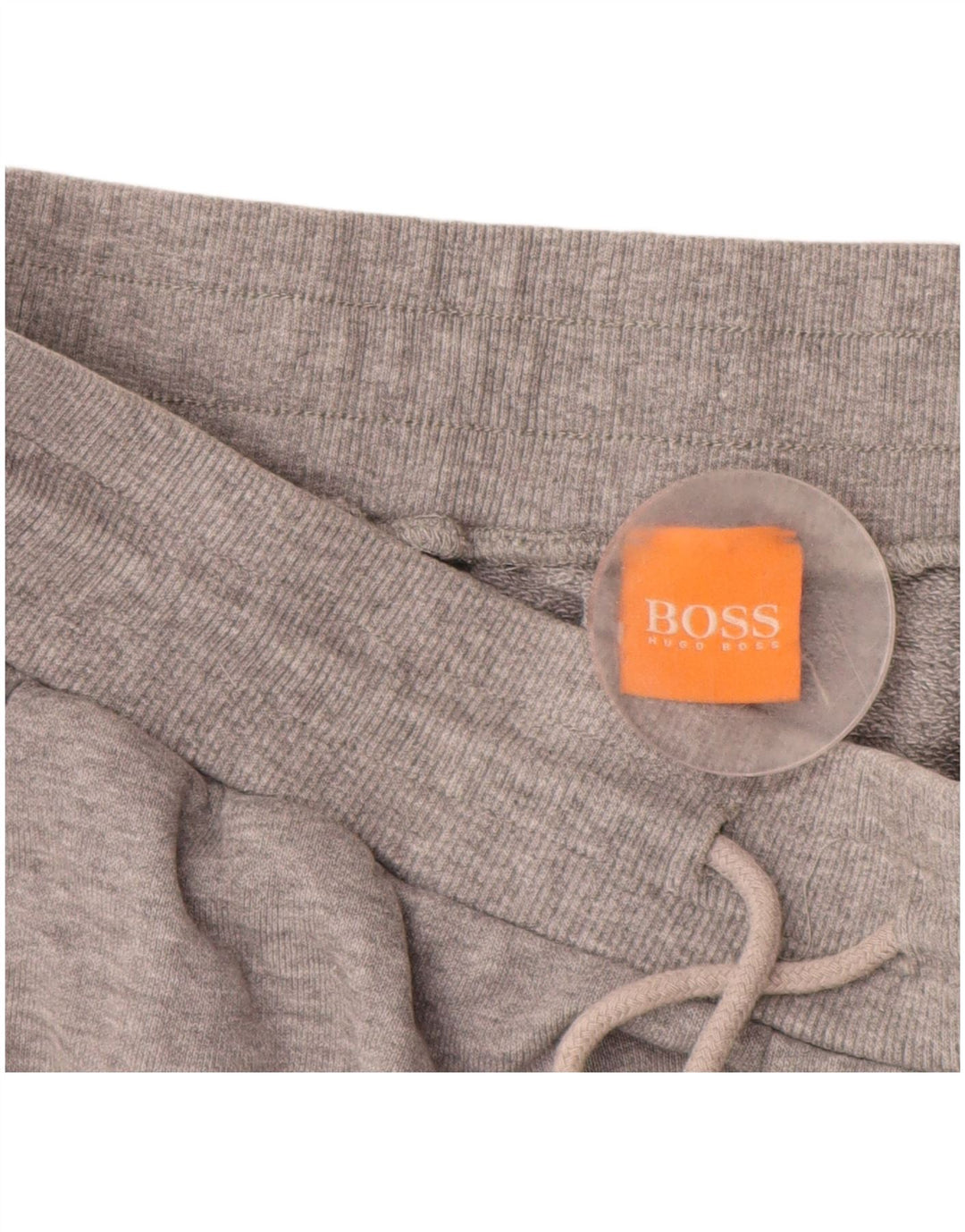 Pantalones de chándal HUGO BOSS Hombre Joggers Gris Medio Algodón