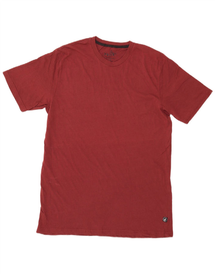 VOLCOM Camiseta Hombre Top Large Borgoña Algodón