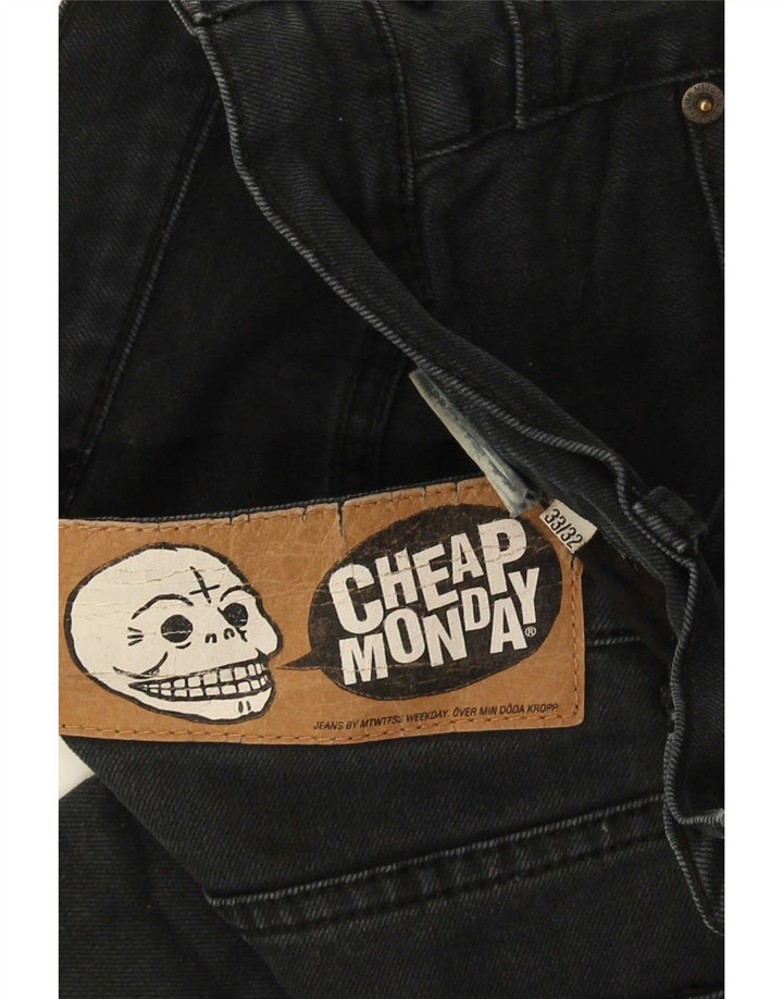 Vaqueros ajustados para hombre de Cheap Monday W33 L28 Negro