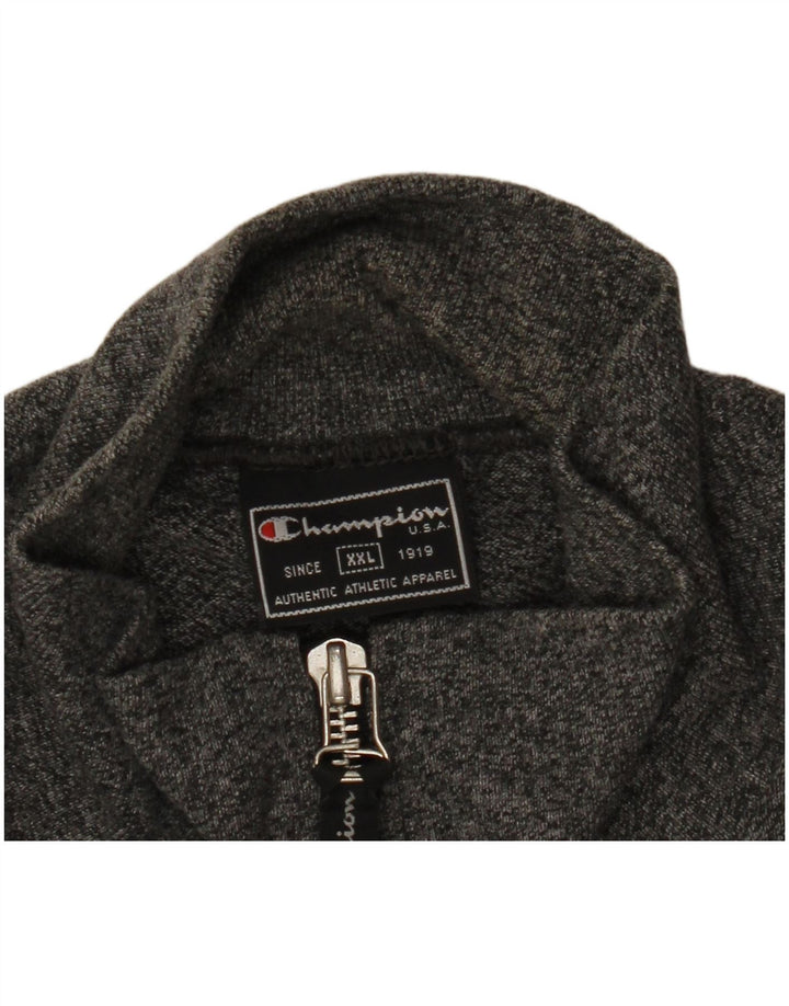 Champion Chaqueta De Chándal Para Hombre 2XL Gris Moteado