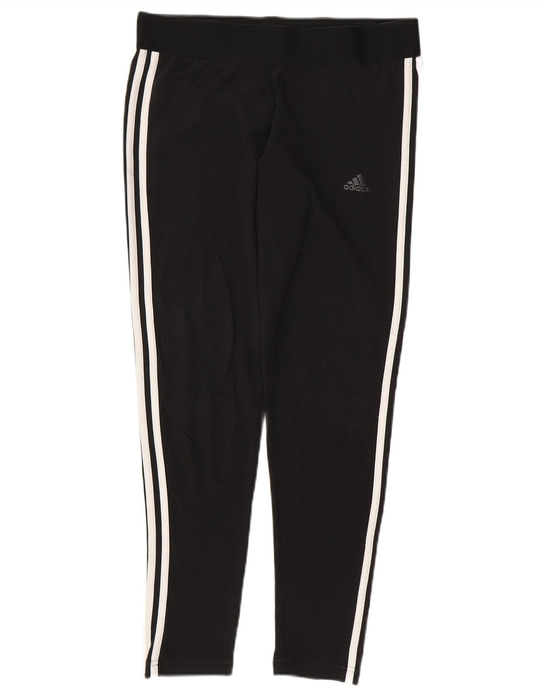 Leggings ADIDAS Mujer UK 16/18 Grande Negro Algodón