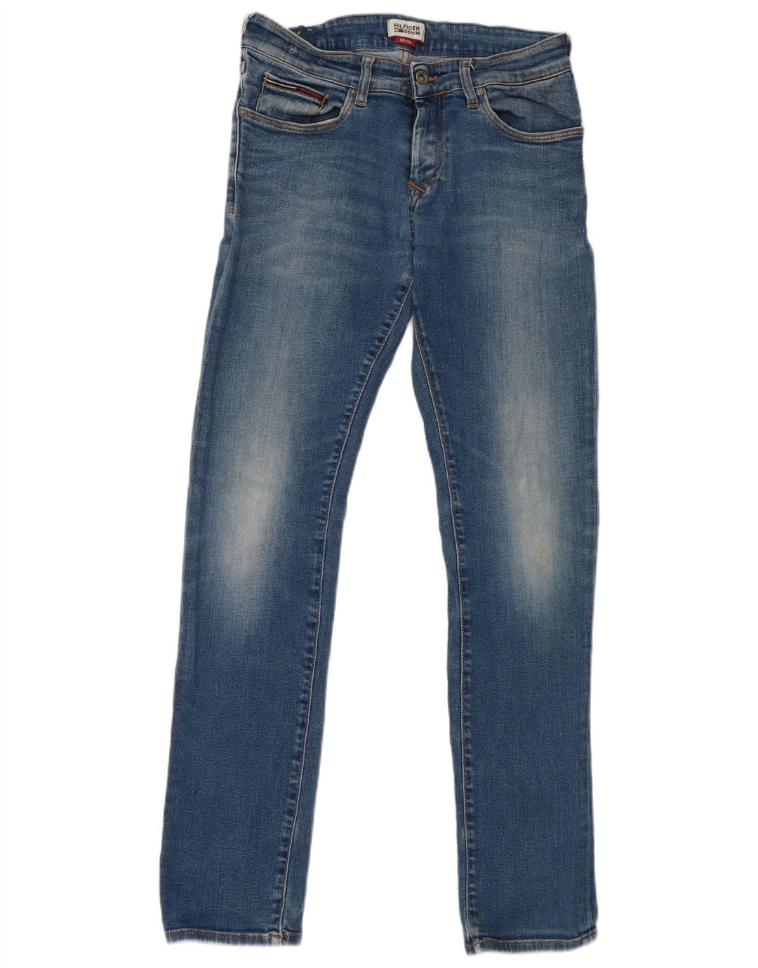 Tommy Hilfiger Vaqueros Slim para Hombre W30 L32 Algodón Azul
