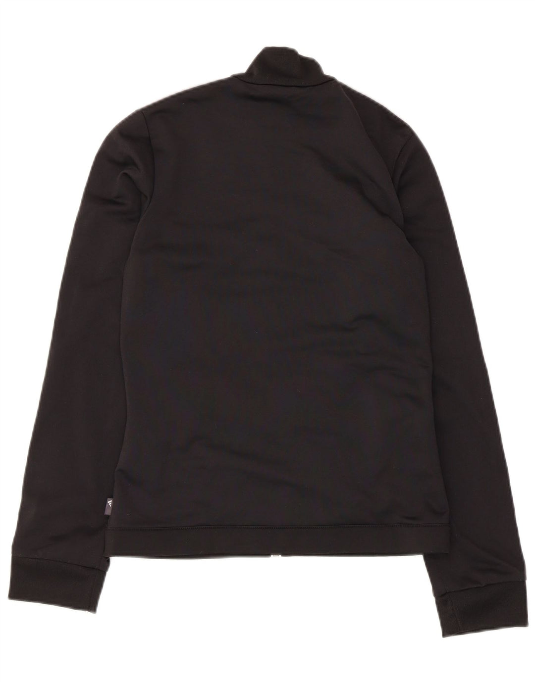 Adidas - Chaqueta de chándal para mujer, talla 8, pequeña, color negro, poliéster