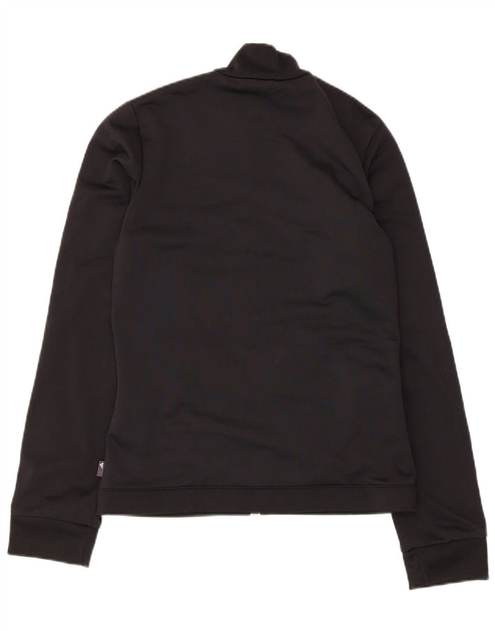 Adidas - Chaqueta de chándal para mujer, talla 8, pequeña, color negro, poliéster
