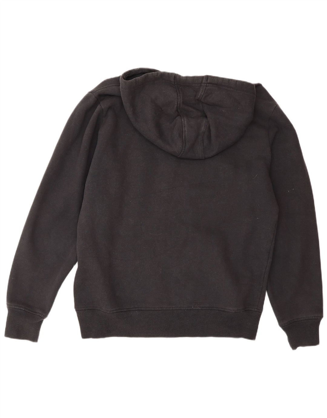 ELLESSE Hombre Sudadera con Capucha Gráfica Jersey Mediano Algodón Negro