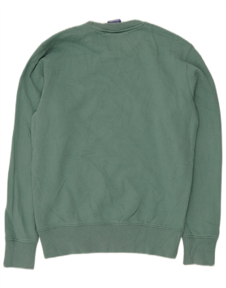 Champion Sudadera Jumper Small Verde Algodón Hombre