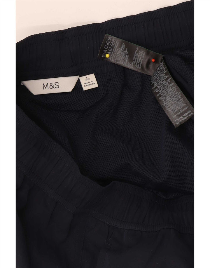 Marks & Spencer - Bañador para hombre, talla grande, poliéster, color azul marino