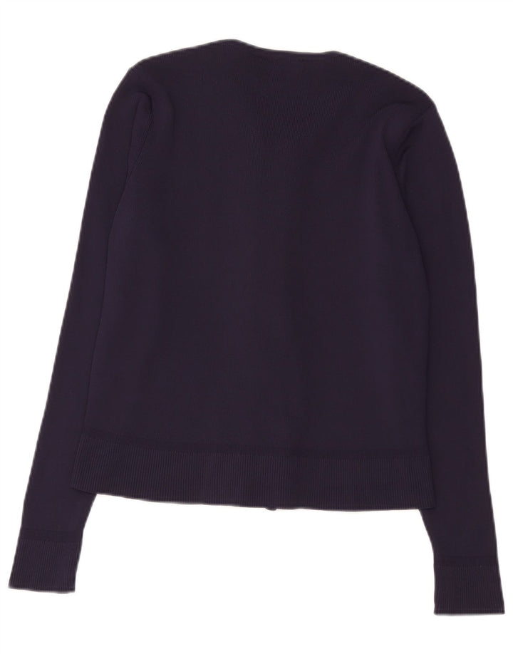 Marks & Spencer - Cárdigan para mujer, talla 40, talla mediana, color azul marino, poliamida