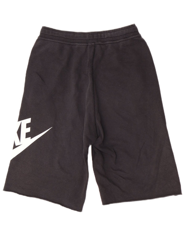 Nike Bermudas gráficas para niños, pantalones cortos deportivos, 13-14 años, XL, algodón negro