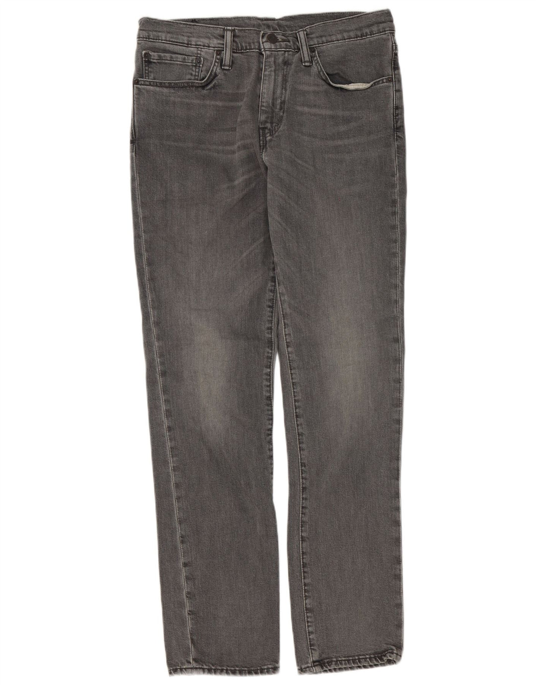 Levi's Hombre 511 Slim Jeans W32 L32 Algodón Gris