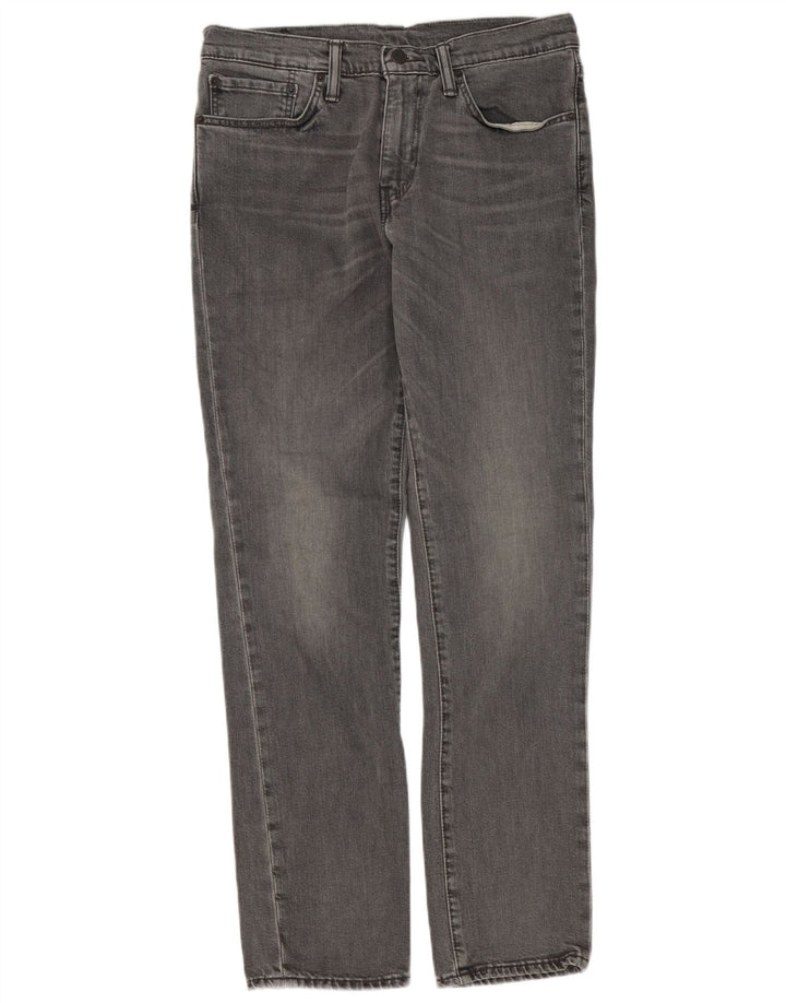 Levi's Hombre 511 Slim Jeans W32 L32 Algodón Gris