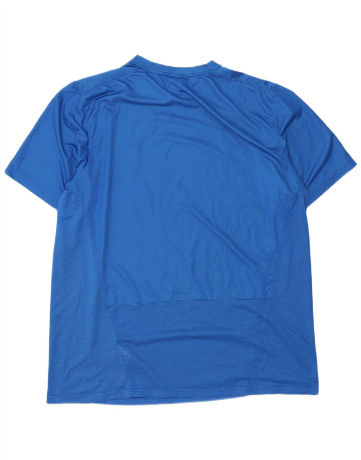 Nike Camiseta Hombre Top 2XL Azul Poliéster Deportes