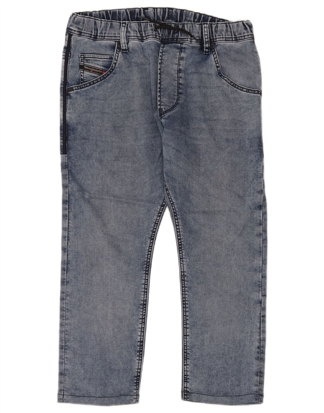 DIESEL Vaqueros Capri Niño 15-16 Años W32 L23 Lyocell Azul