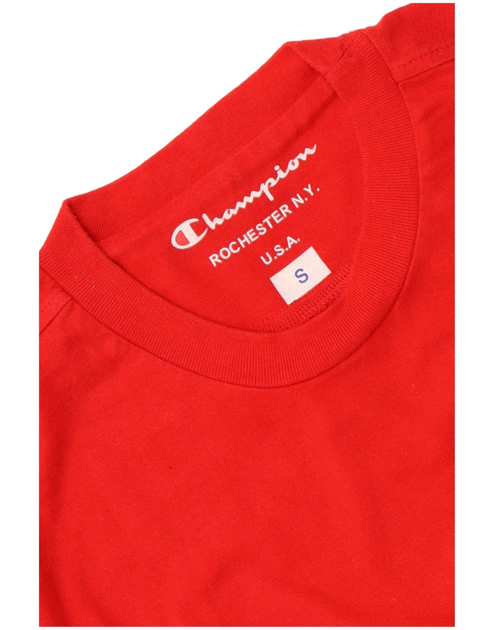 Champion Camiseta para hombre Top Small Rojo