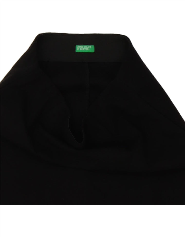BENETTON Womens Pencil Skirt W28 Medium Black Vintage Benetton and Second-Hand Benetton from Messina Hembry 