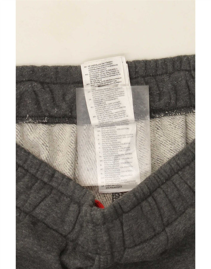 Adidas Hombre Pantalones De Chándal Joggers Gris Medio Algodón