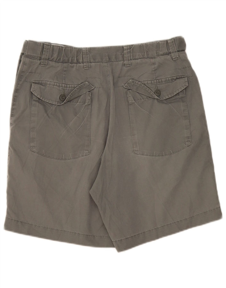 Marks & Spencer Pantalones cortos chinos para hombre W32 Algodón gris medio