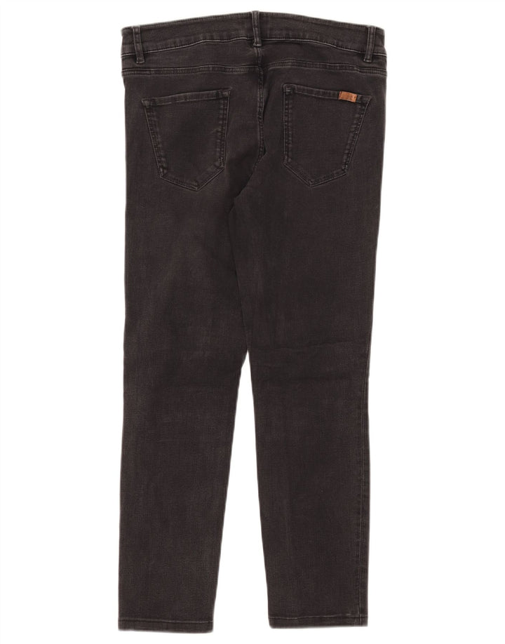 Vaqueros Massimo Dutti Mujer Crop Slim W29 L24 Negro