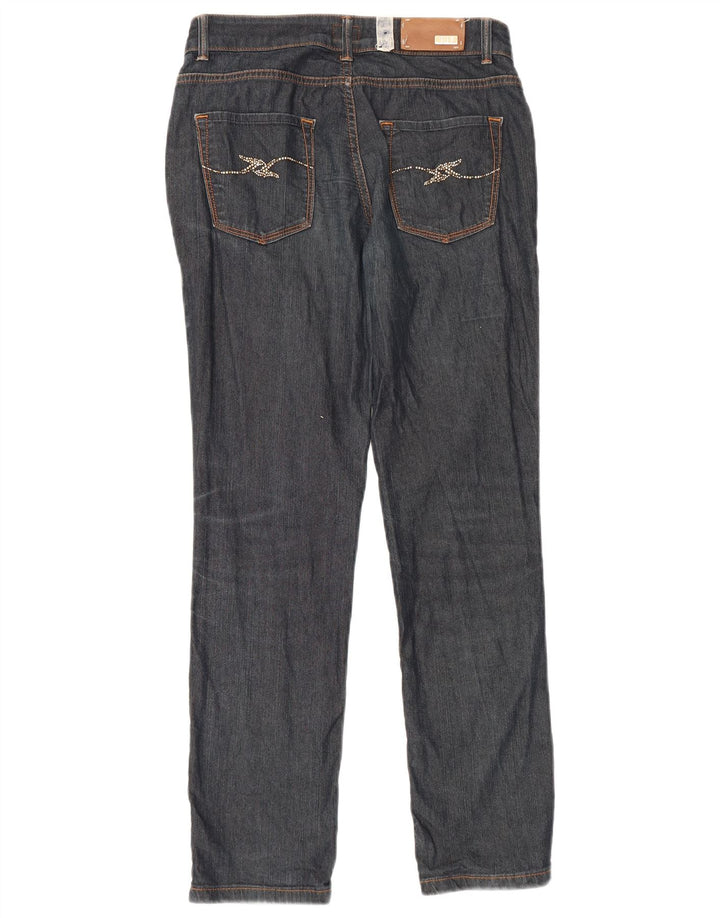 Vaqueros Trussardi Mujer Slim W26 L30 Azul Marino Algodón