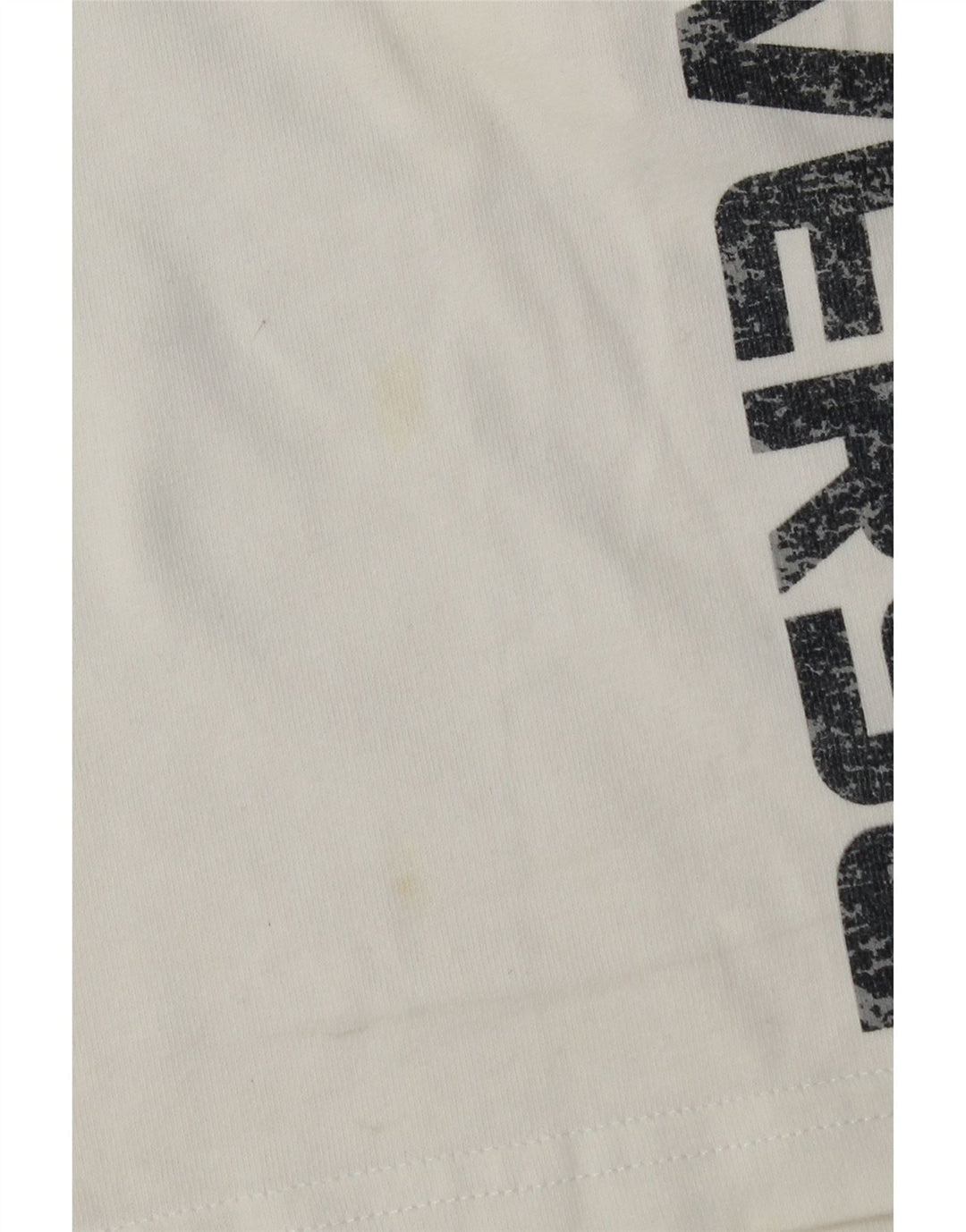 Converse Mens Graphic Sport Shorts Pequeño Algodón Blanco