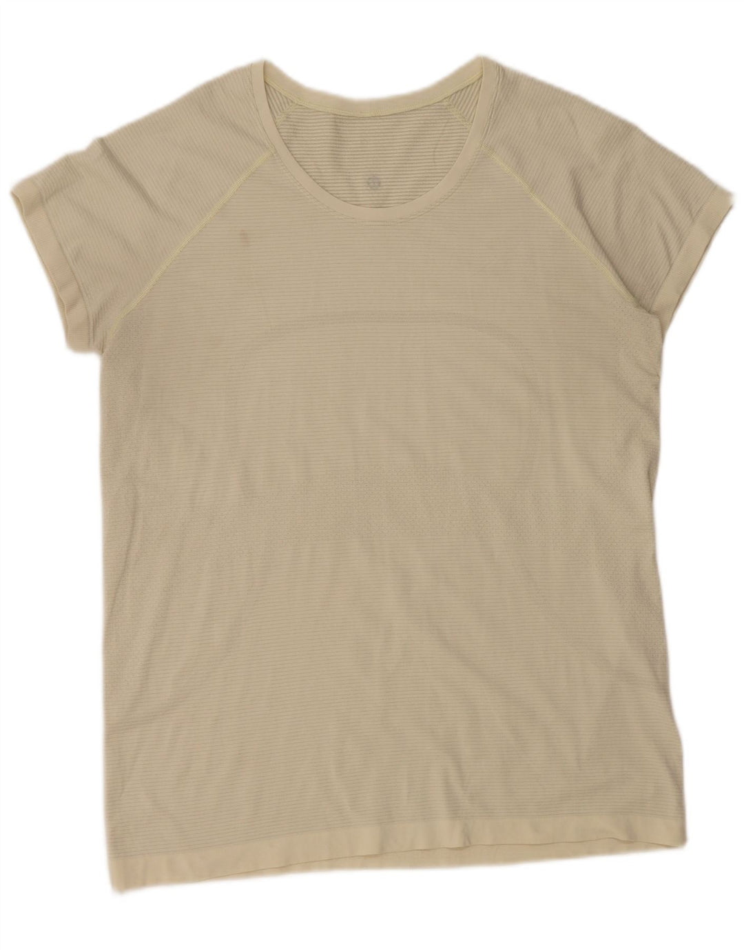 Lululemon Camiseta para mujer Top UK 46 Large Beige