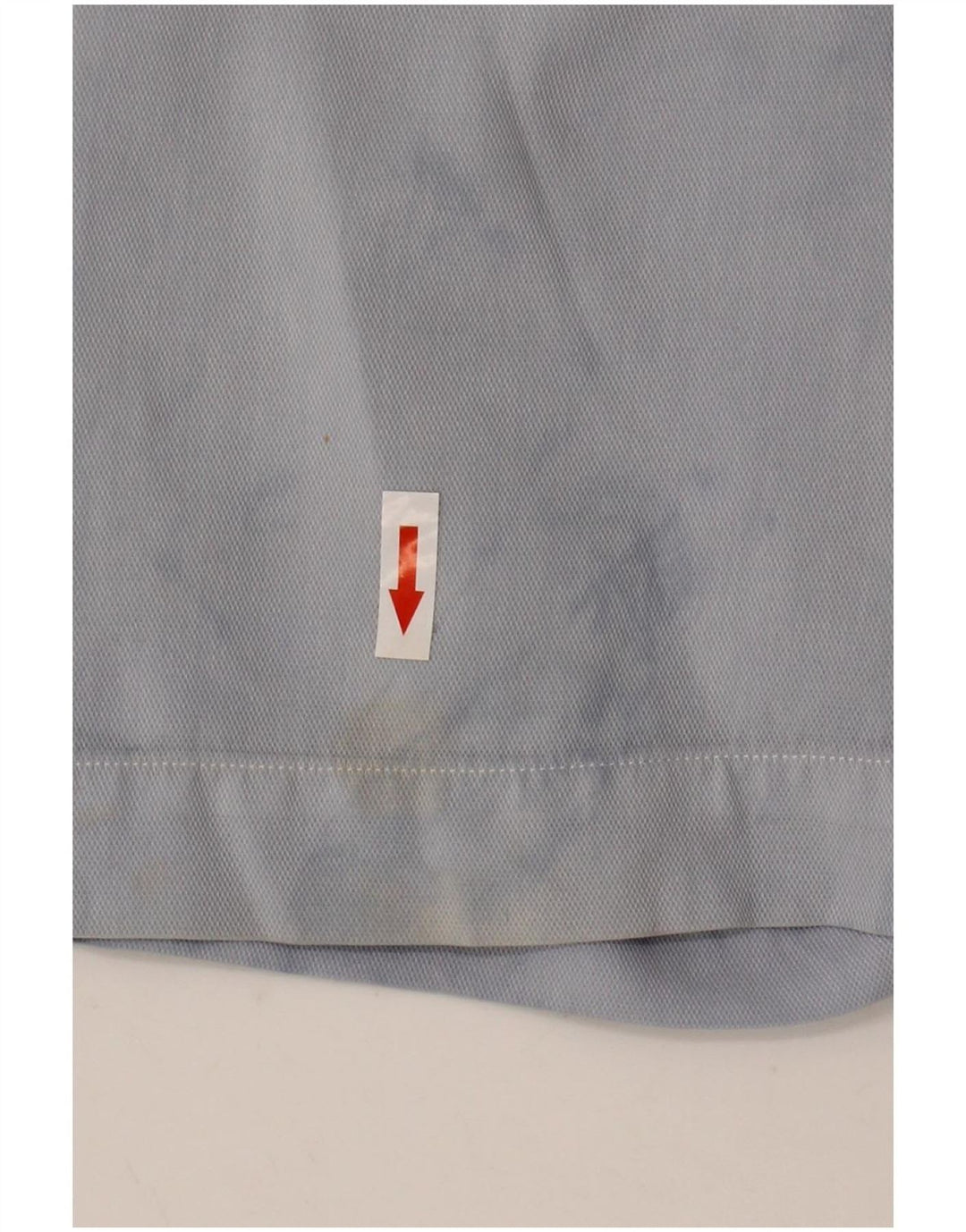 Polo Lacoste de manga corta para hombre, corte regular, talla 43, grande, azul