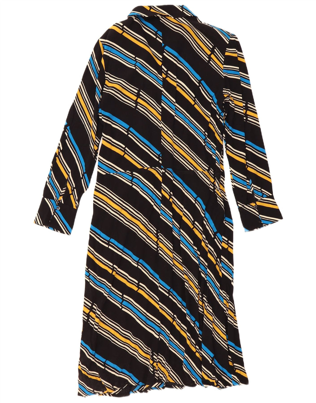 Max & Co. Vestido largo de manga larga para mujer UK 40 Mediano Rayas multicolores