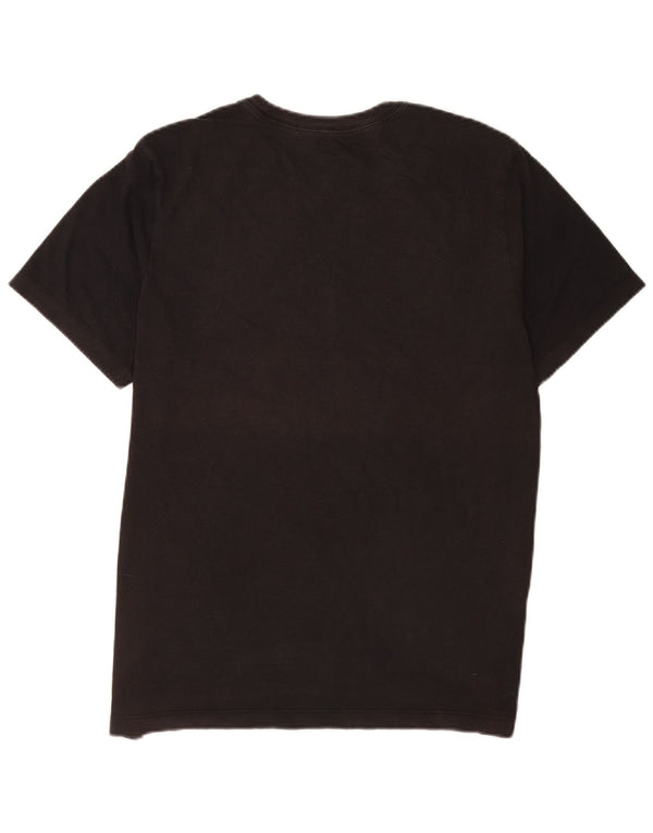 Nike - Camiseta gráfica para hombre, talla grande, algodón negro