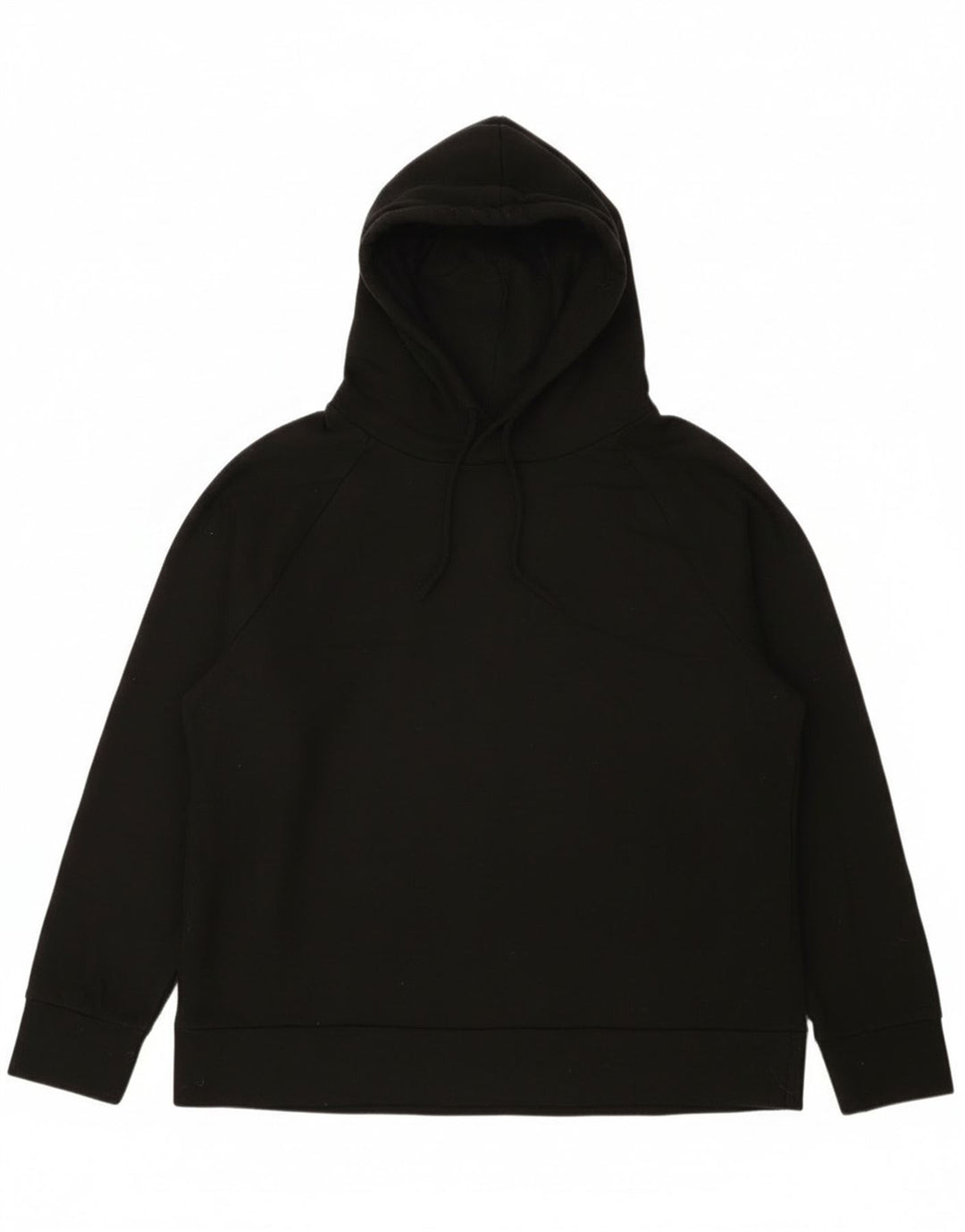 Eddie Bauer Jersey con capucha holgado para mujer Reino Unido 40 Mediano Poliéster negro