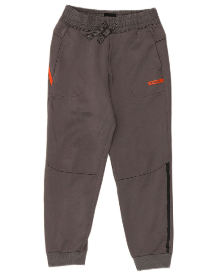 Russell Athletic - Pantalón de chándal para niño, color gris medio, 7-8 años