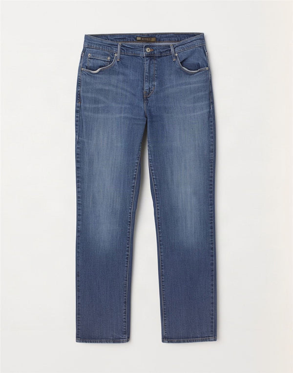 Levi's Jeans rectos 505 para mujer US 14 XL W32 L32 Algodón azul