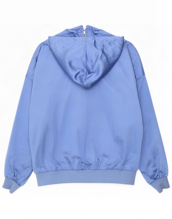 danza Womens Oversized Pullover Tracksuit Top Jacket UK 14 Medium Blue