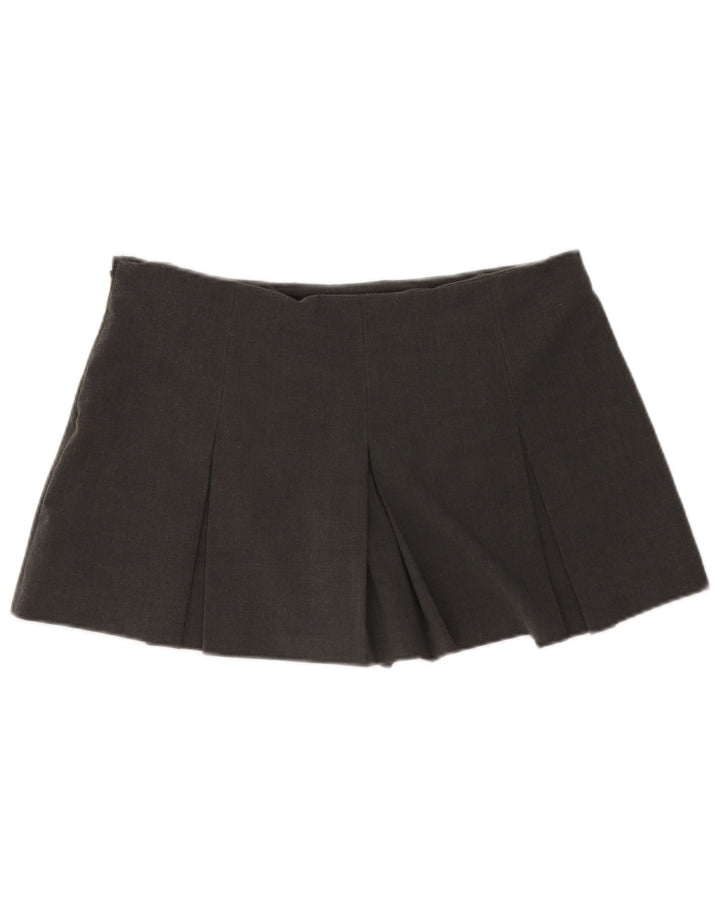 Zara Mujer Falda Pantalón XL W36 Gris