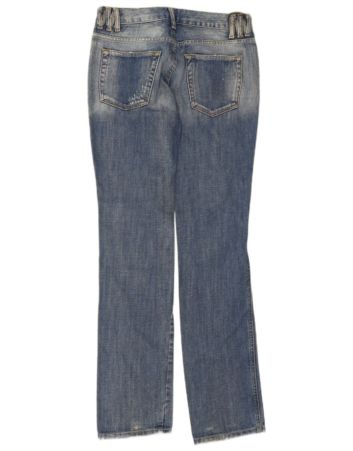 Diesel Mujer Loopy Vaqueros Slim Desgastados W29 L34 Azul