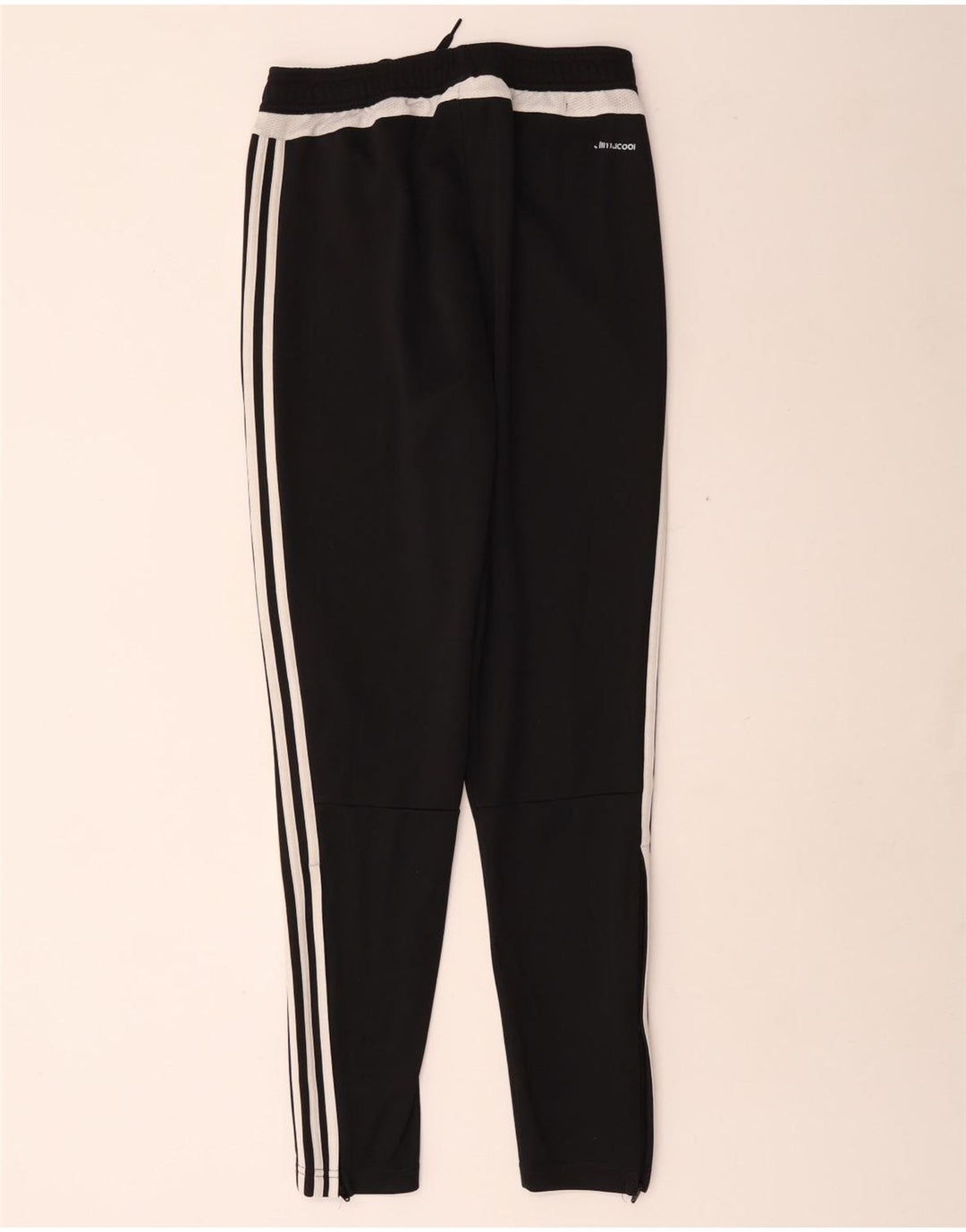 Adidas Hombre Climacool Chándal Pantalones Pequeños Negro Colorblock Poliéster