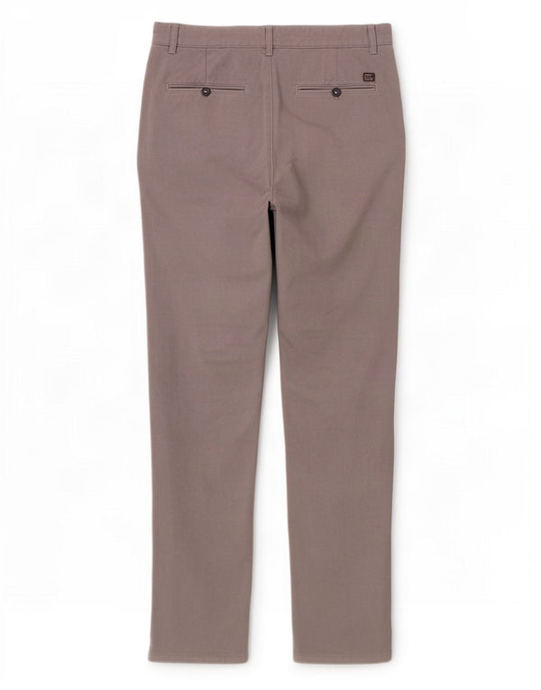 Zara Mens Slim Chino Pantalones EU 42 Large W32 L32 Gris