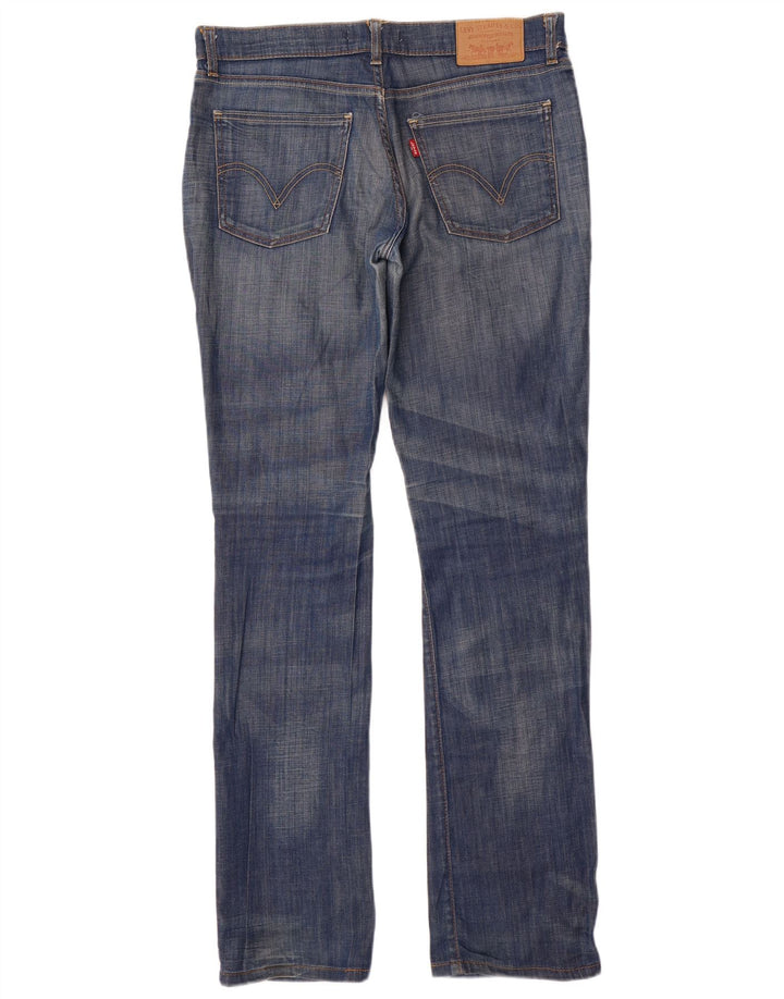Vaqueros Levi's Mujer 528 Rectos W32 L34 Algodón Azul