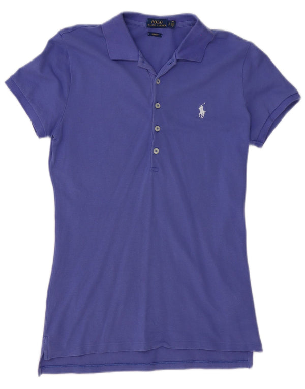 Polo Ralph Lauren Camisa Slim Fit para Hombre Algodón Púrpura Pequeño