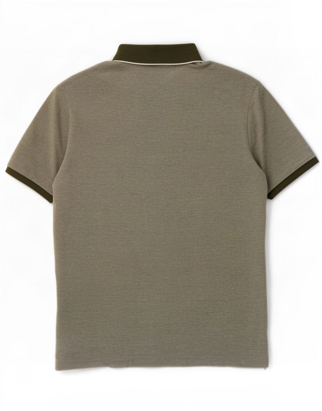 Marks & Spencer Polo de corte regular para hombre de algodón verde medio