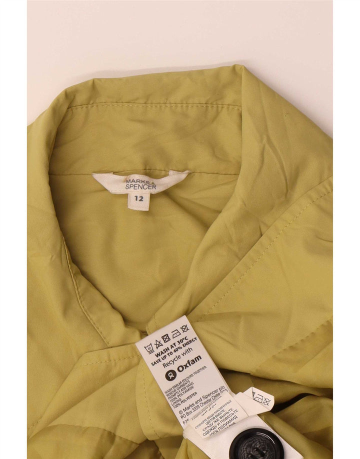 Marks & Spencer Gabardina para mujer UK 40 Poliamida verde medio