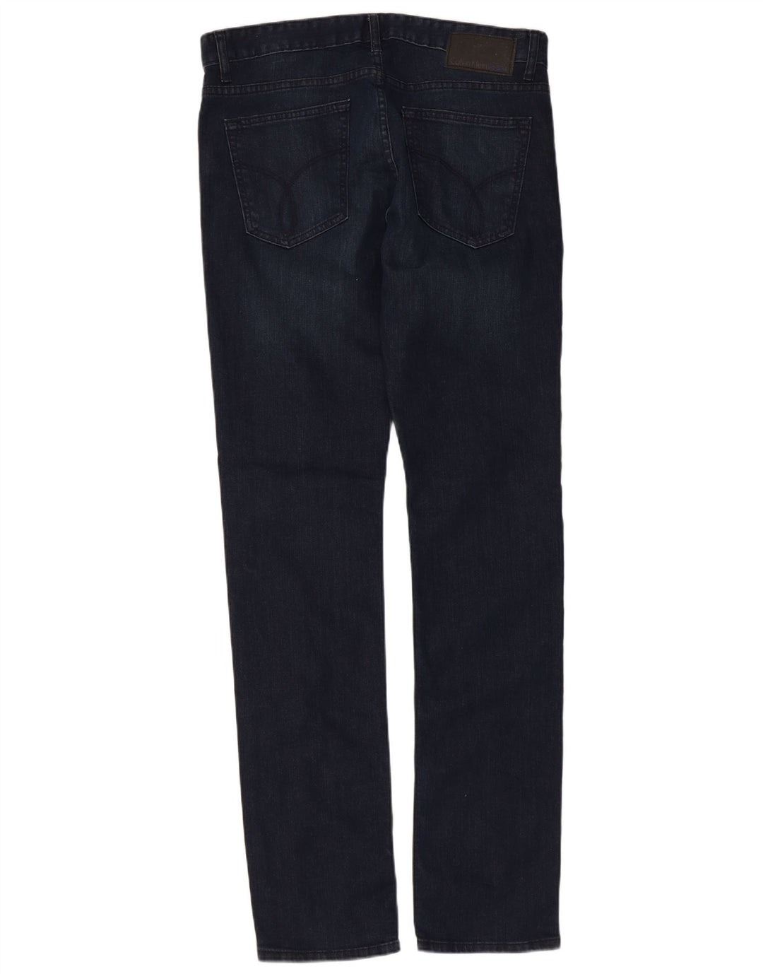 Vaqueros ajustados para mujer Calvin Klein W32 L34 Algodón azul marino