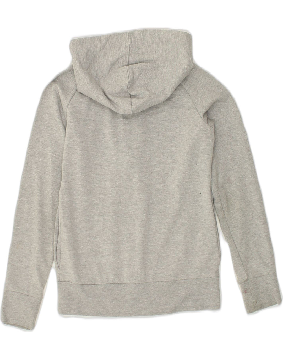 KAPPA Girls Zip Hoodie Sweater 9-10 Years Grey Cotton | Vintage Kappa | Thrift | Second-Hand Kappa | Used Clothing | Messina Hembry 