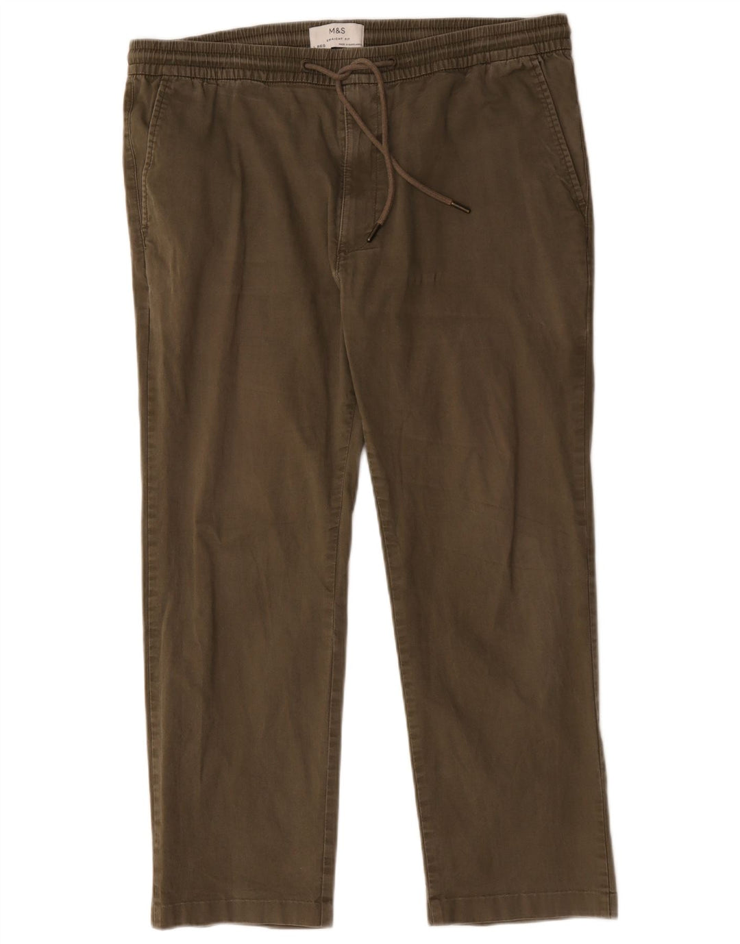 Marks & Spencer - Pantalones de chándal para hombre, color verde, algodón