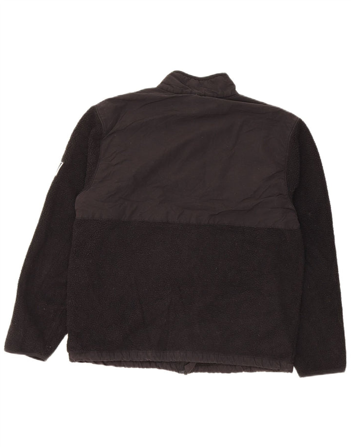 Marks & Spencer Chaqueta polar para mujer UK 44 Mediana Poliéster negro