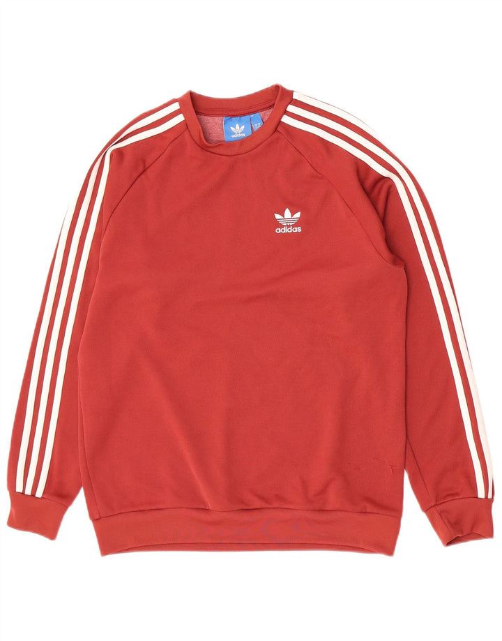 Sudadera Adidas Hombre Jumper Medium Rojo Poliéster
