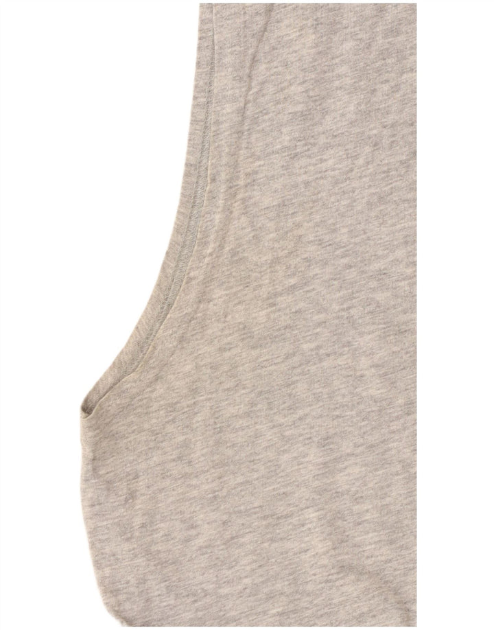 Converse Hombres Chaleco Top Grande Gris Algodón